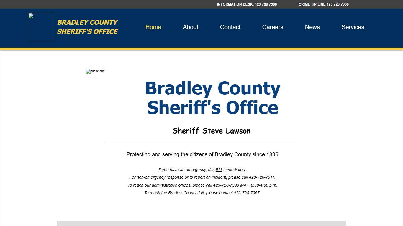 Home | BradleyCountySheriff